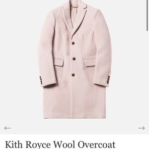 Kith Royce Wool Overcoat Grey
